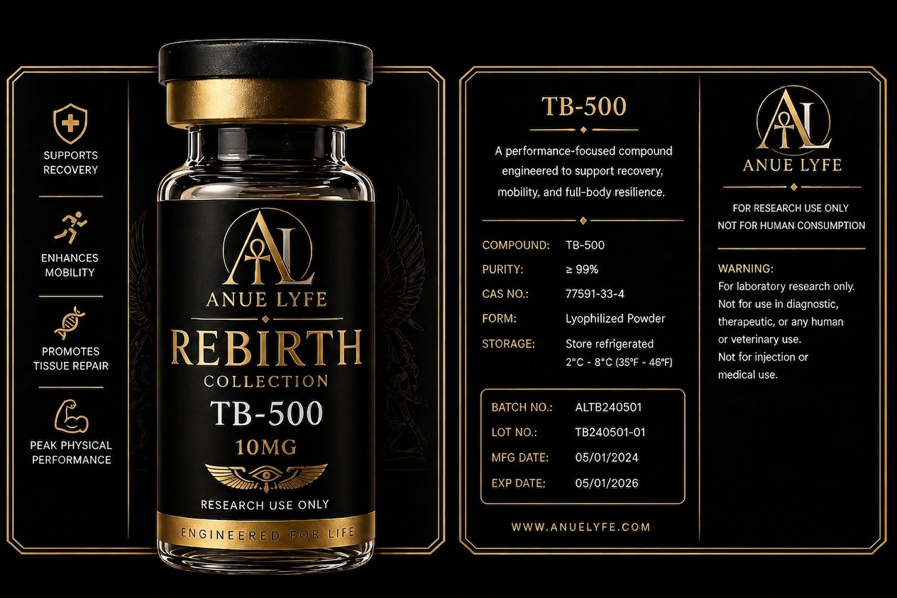 TB-500 research peptide product visual